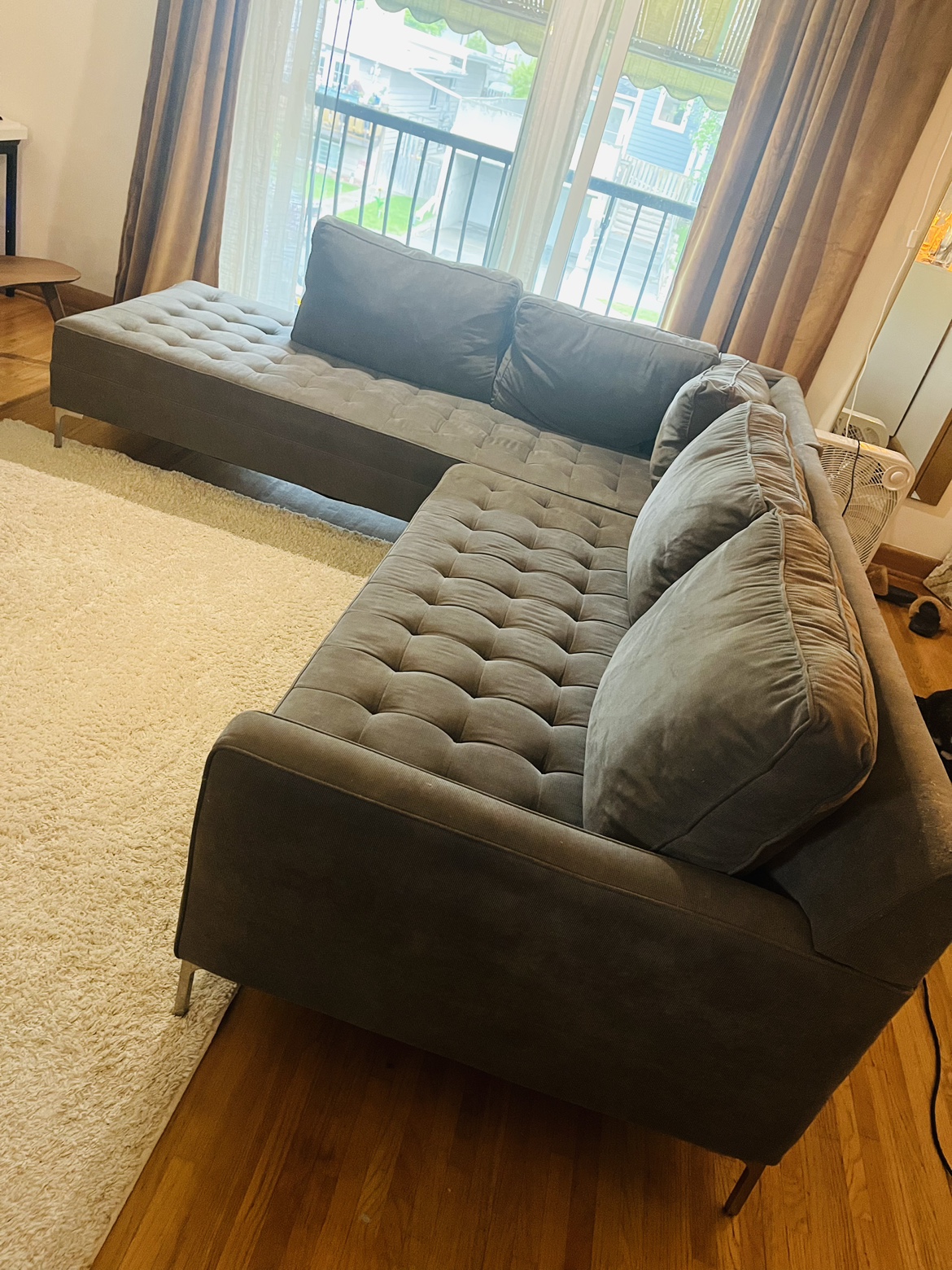 Grey Sectional Sofa