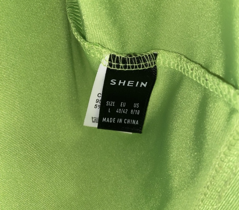 Neon Green Long Sleeve Size Large image indicator(5)