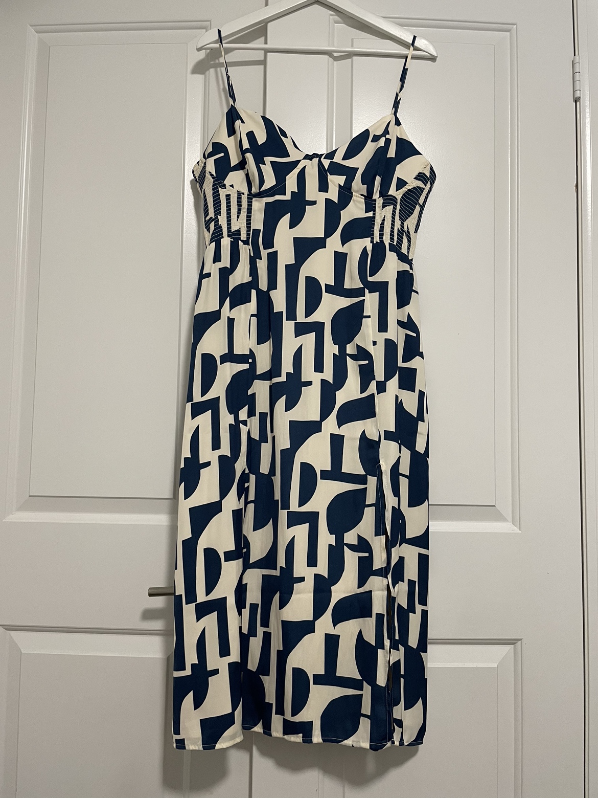 Dynamite Summer dress - blue/offwhite - XL
