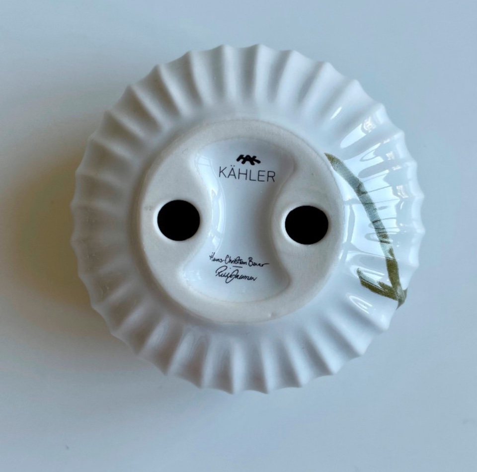 Danish KÄHLER HAMMERSHØI POPPY CANDLE HOLDER - photo 4