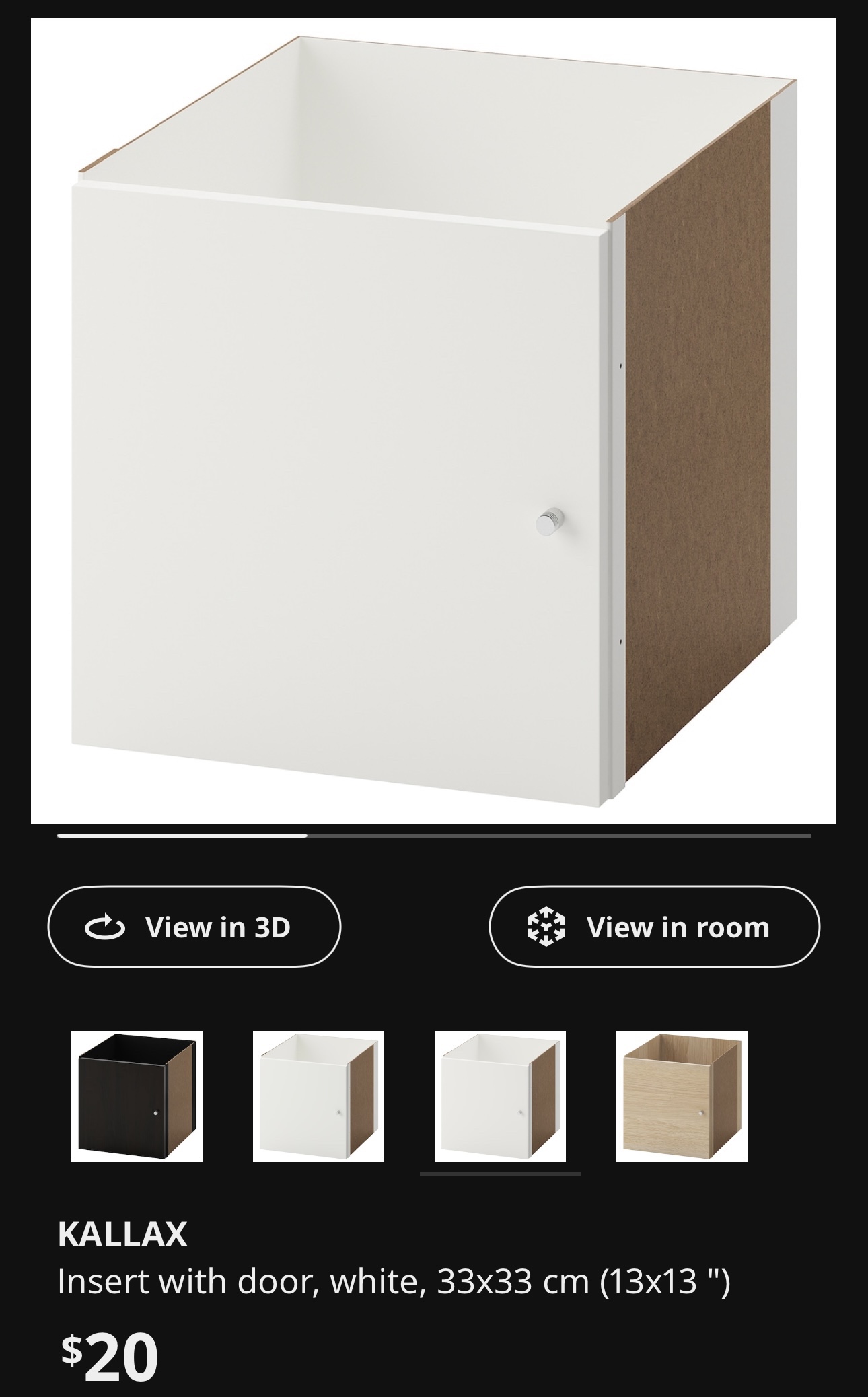 🔥Moving Kallax 2x4 white assembled unit - photo 4