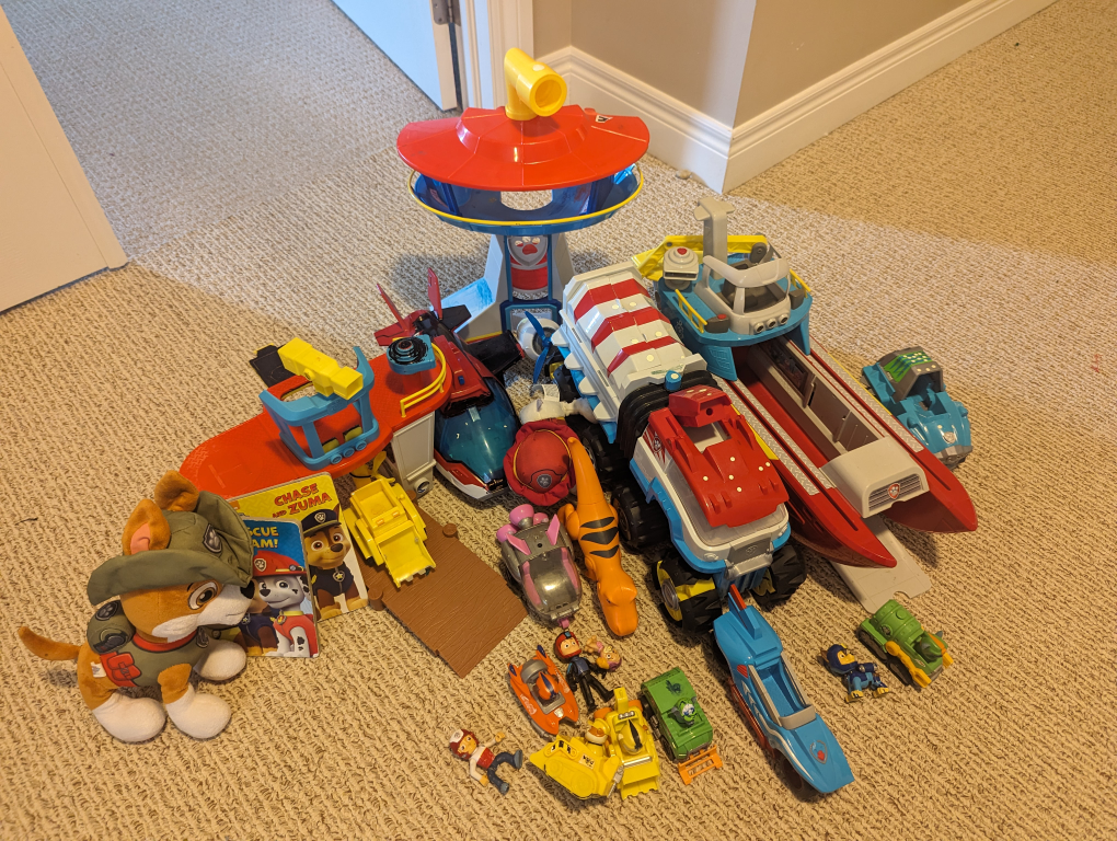 paw patrol toys