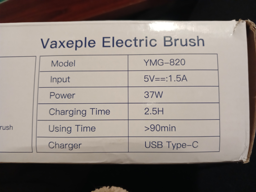 Electric Cleaning Brush image indicator(4)