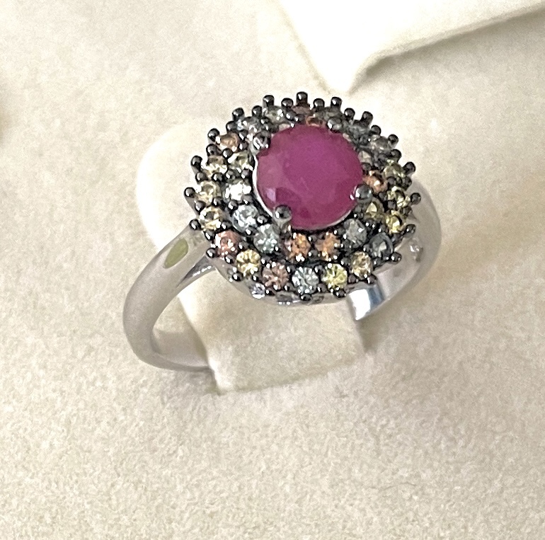 Ruby & Sapphire Ring image indicator(3)