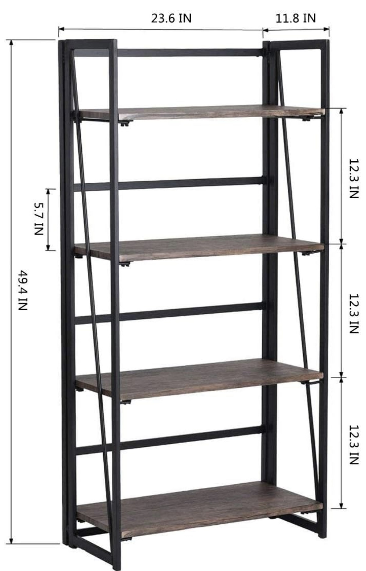 Folding Bookshelf - photo 3