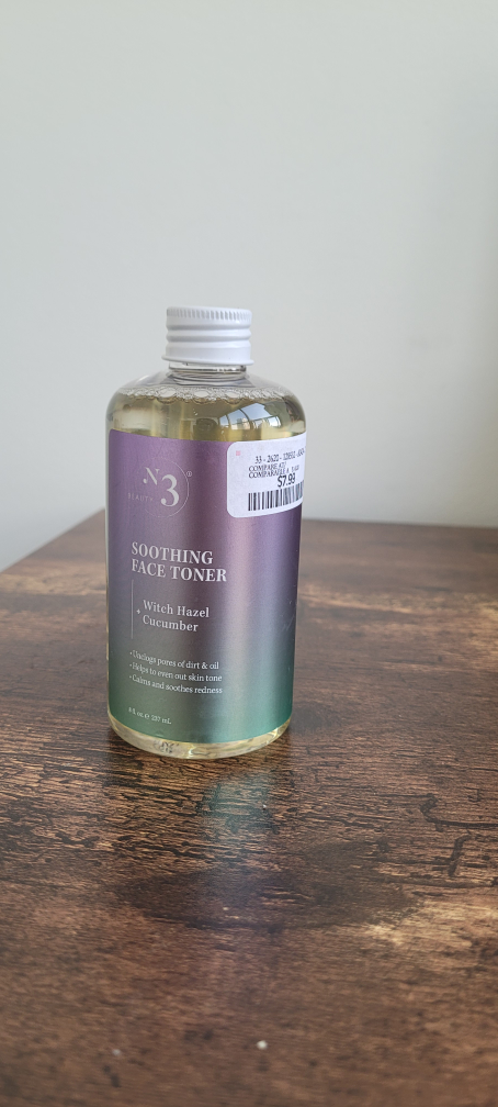 Witch Hazel Cucumber Face Toner