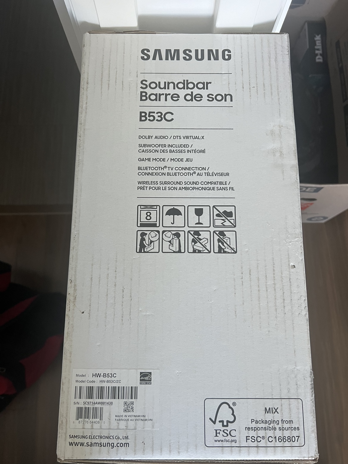 Samsung B53C Soundbar with Subwoofer & Bluetooth - photo 4