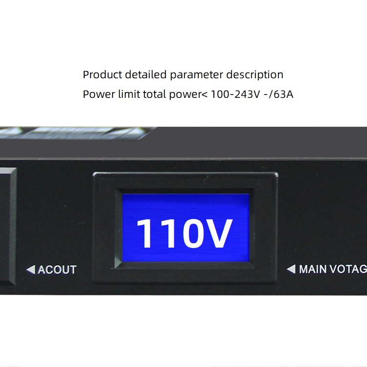 Power Conditioner,9-Outlet Rack Mount Power Sequencer - photo 3