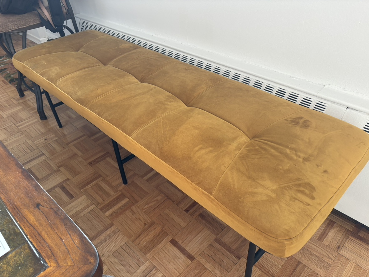 Velvet Bench