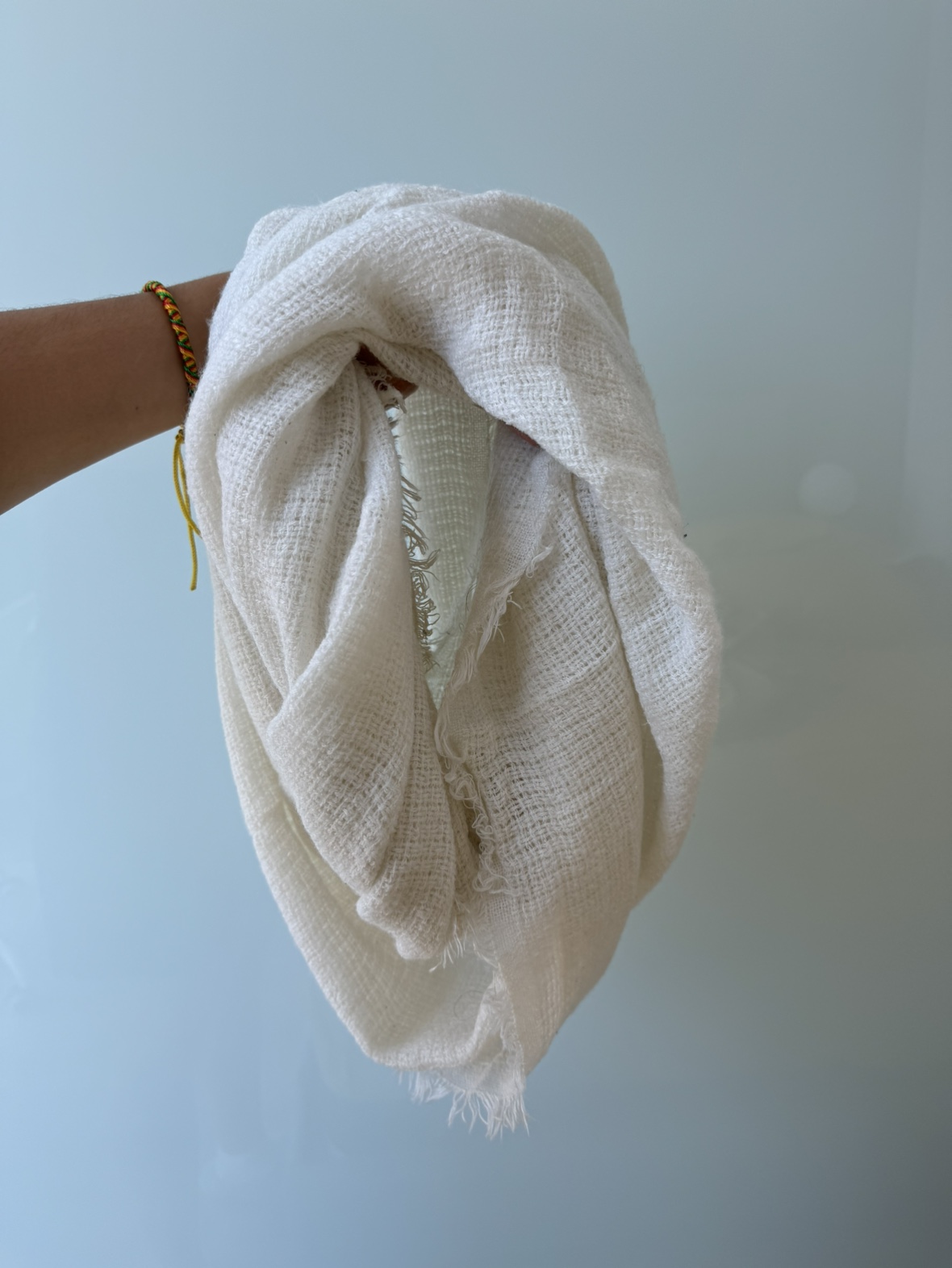 White scarf thumbnail