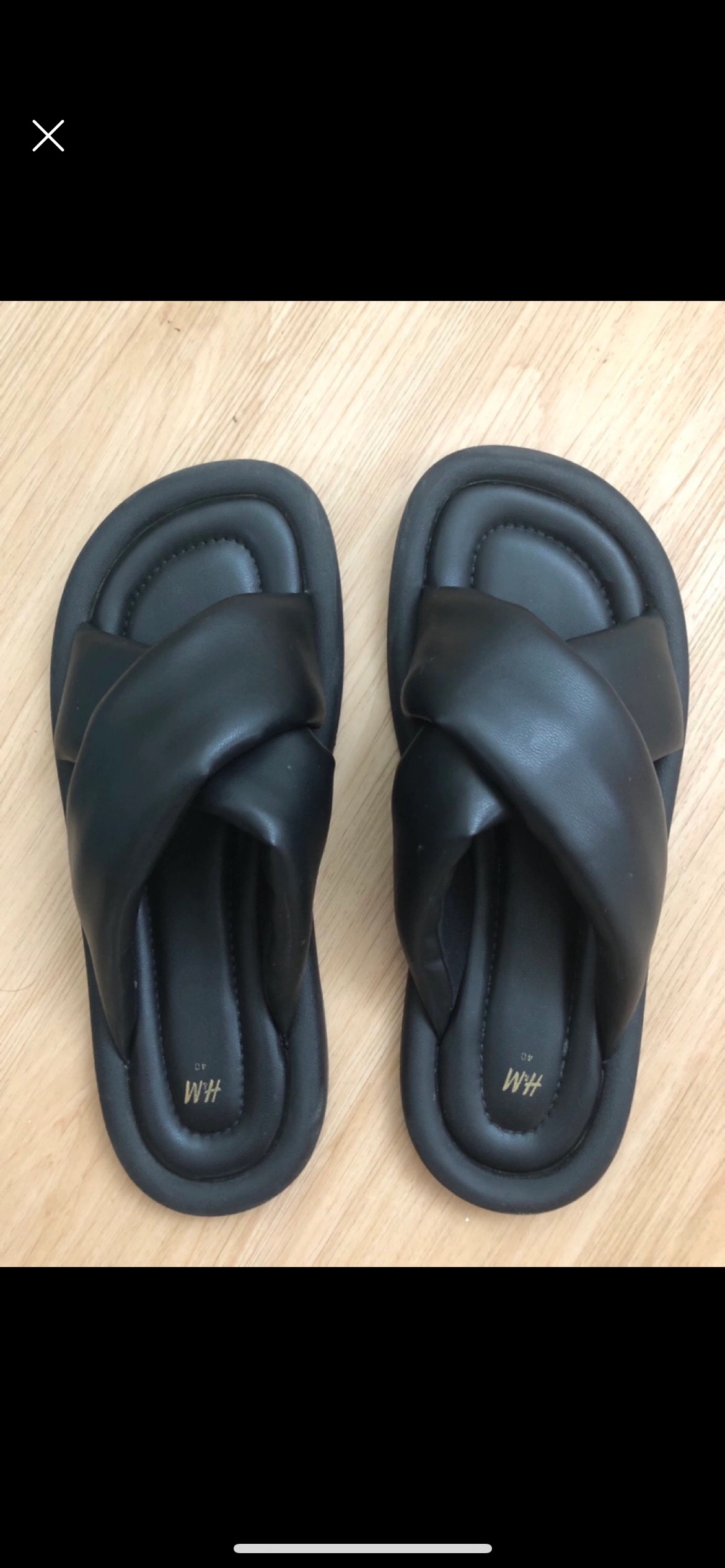 H&M slides, size 9 (40) thumbnail