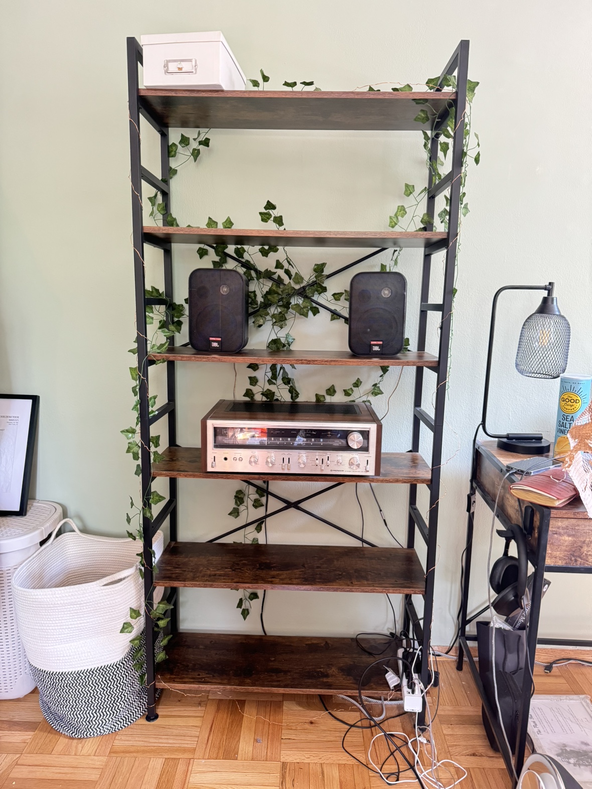 6 tier bookshelf