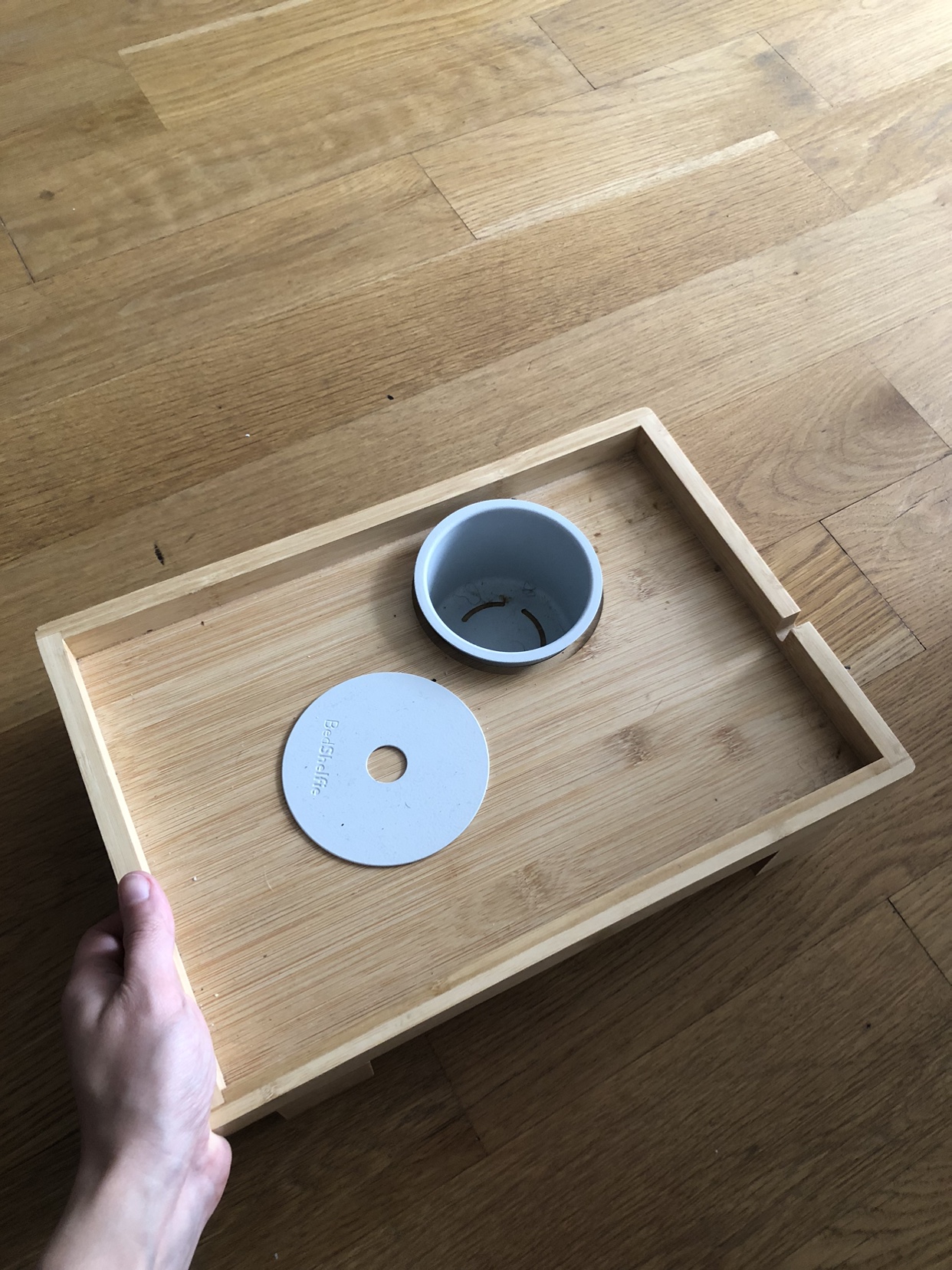 Screw-On Bedside Table Shelf - photo 2