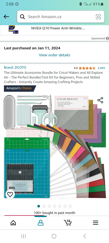 Cricut Crafting Supplies Kit