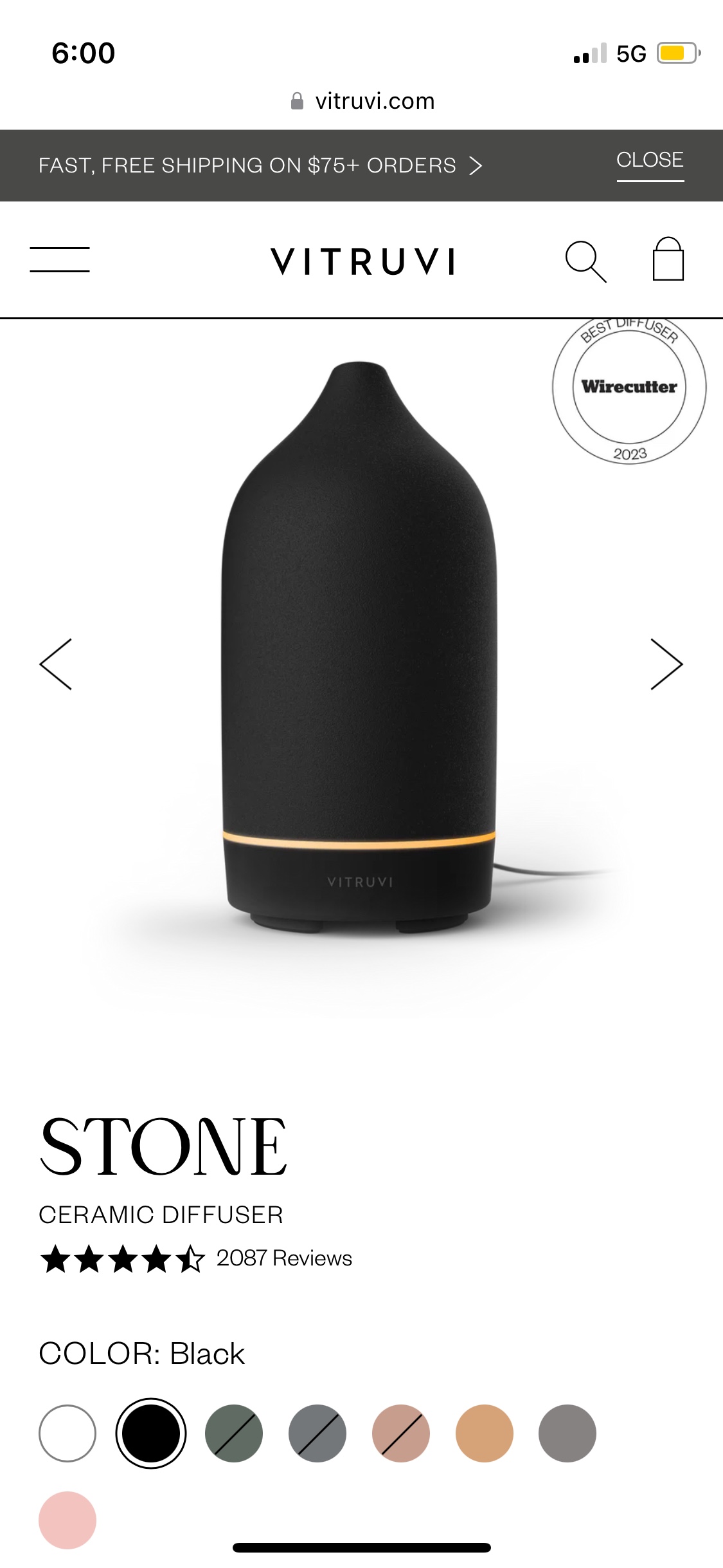 Ceramic diffuser thumbnail