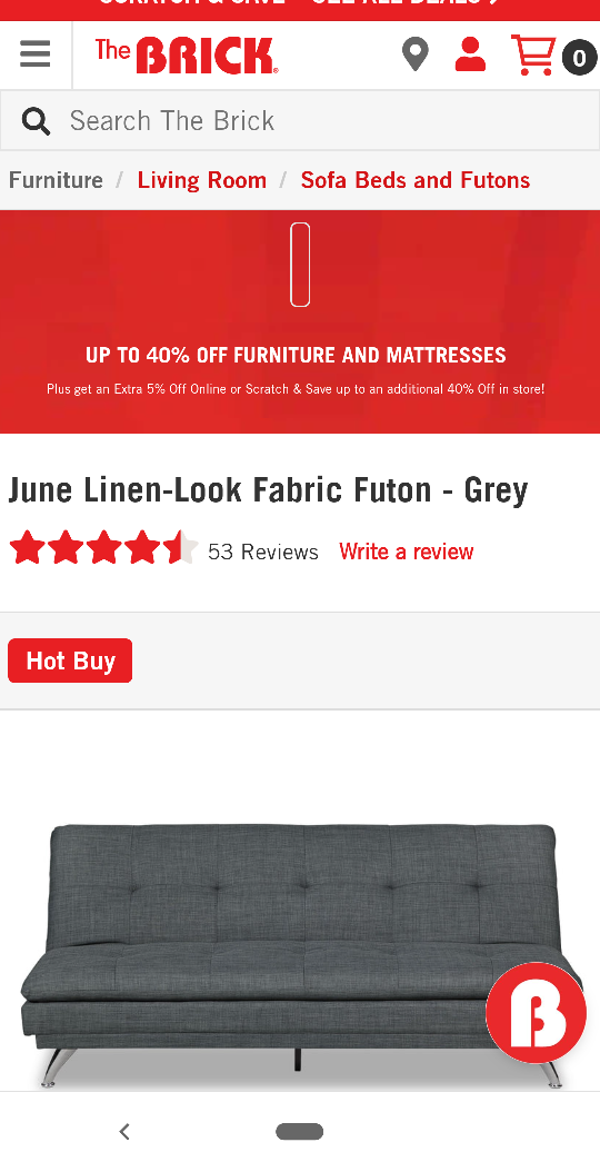 The Brick Futon - photo 2