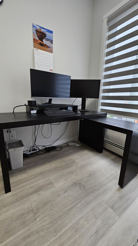 MALM Desk with Pull-Out Panel - photo 2