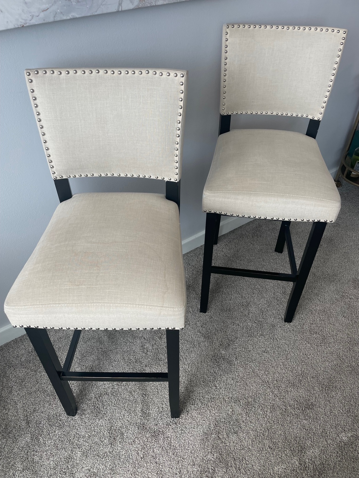 Bar stools - set of two (2) - photo 3