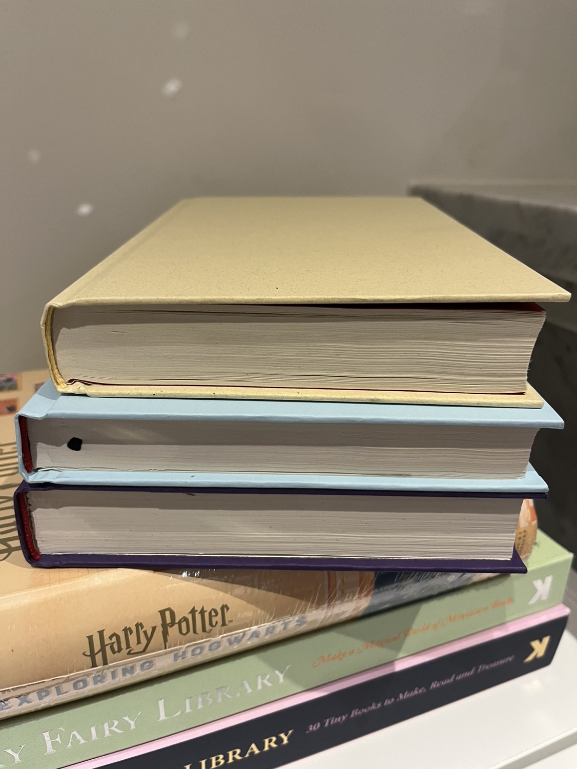 Set of 3 aesthetic hollow staging/diversion safe books! image indicator(6)