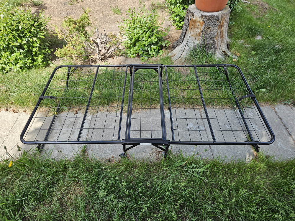 foldable single bed frame - photo 2
