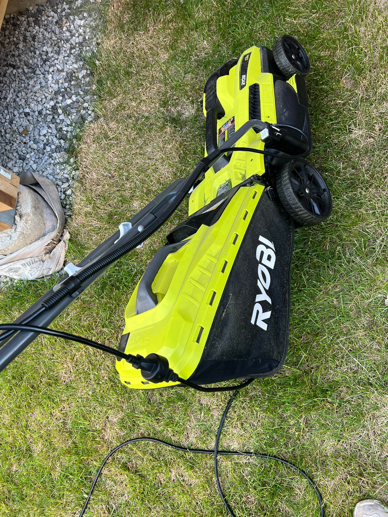 RYOBI 13-inch 11 amp Corded Electric Lawn Mower - photo 2