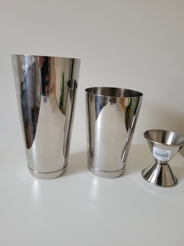 Cocktail shaker stainless steel thumbnail