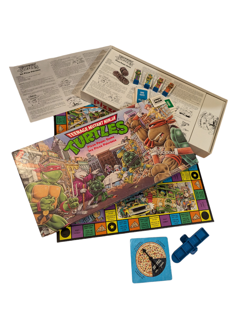 READ AD: 1987 Vintage TEENAGE MUTANT NINJA TURTLES board game thumbnail