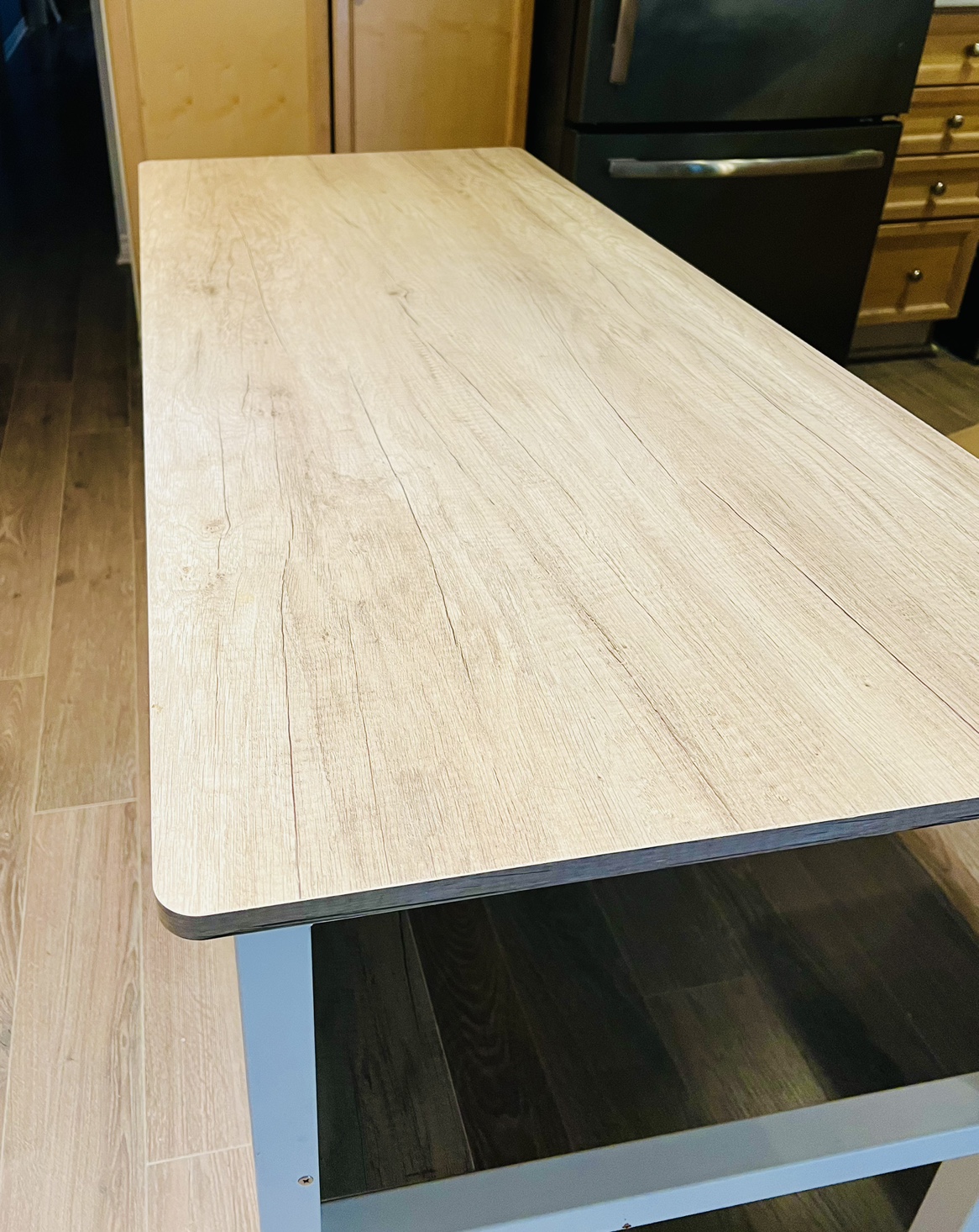 Work/Study desk with a built-in shelf - photo 3