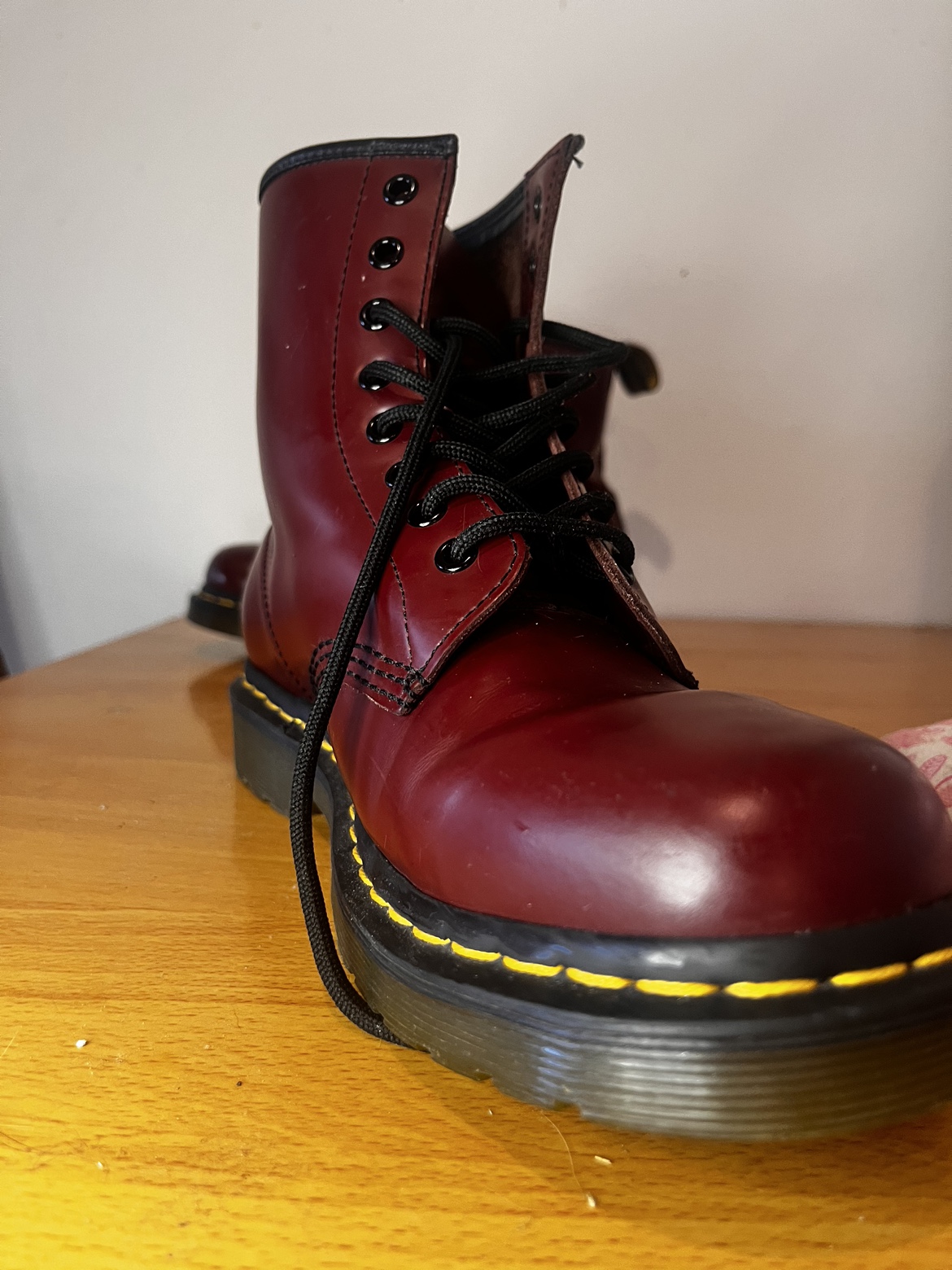 Dark Red Doc Martens size 9/10 Women’s - photo 5