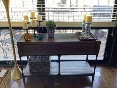 Console table - industrial style - photo 4