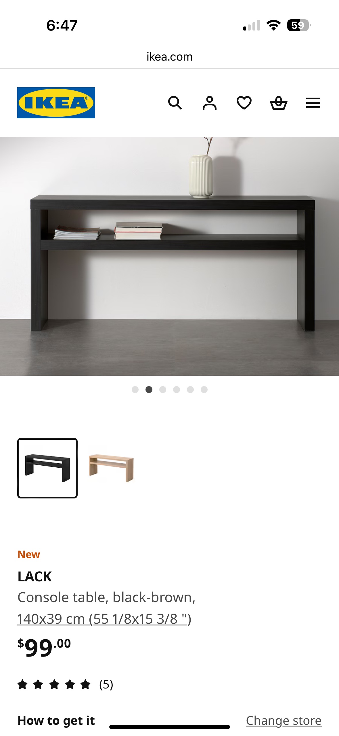 Console Table - IKEA - photo 2
