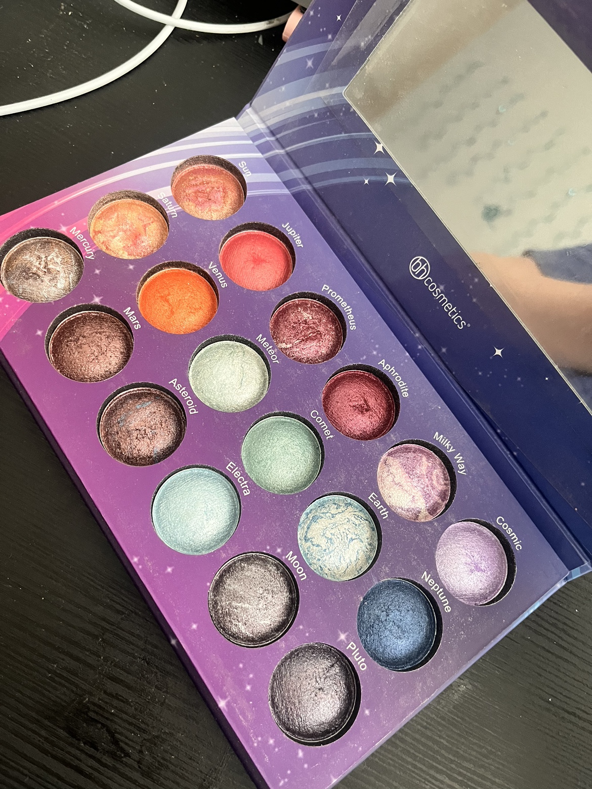 bh cosmetic galaxy chic eyeshadow palette - photo 2