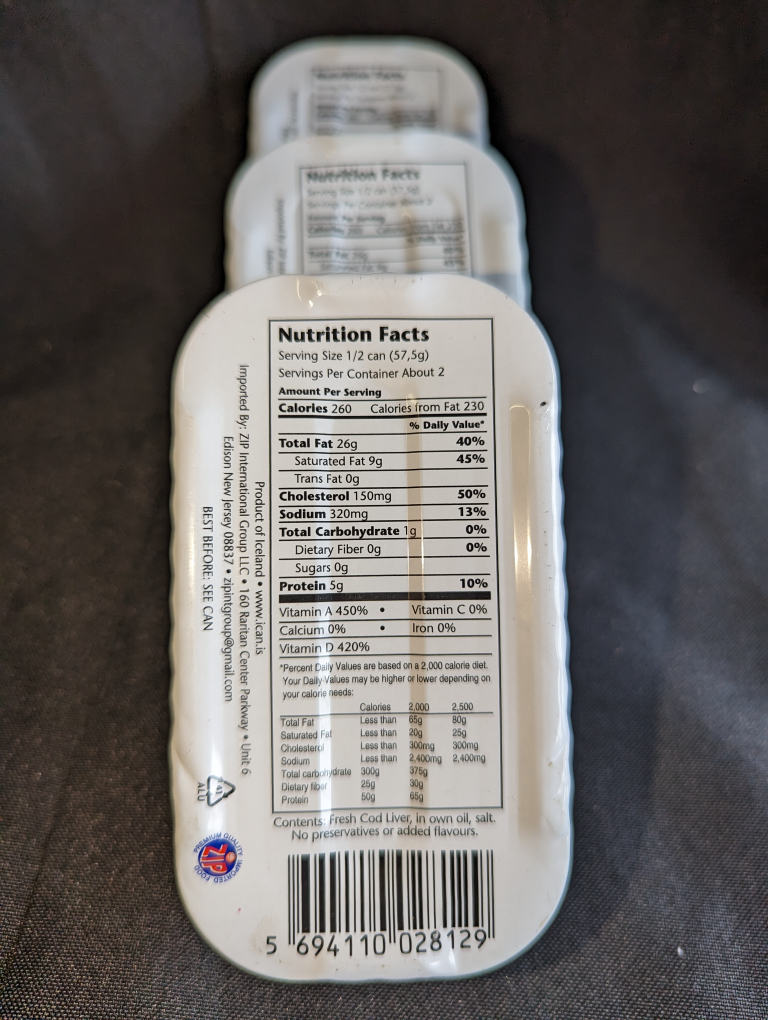 Icelandic Cod Liver 3 pack (wild caught) image indicator(3)