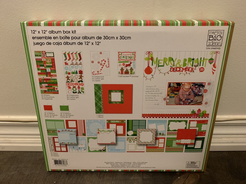12x12 Scrapbook Kit - Christmas - photo 2