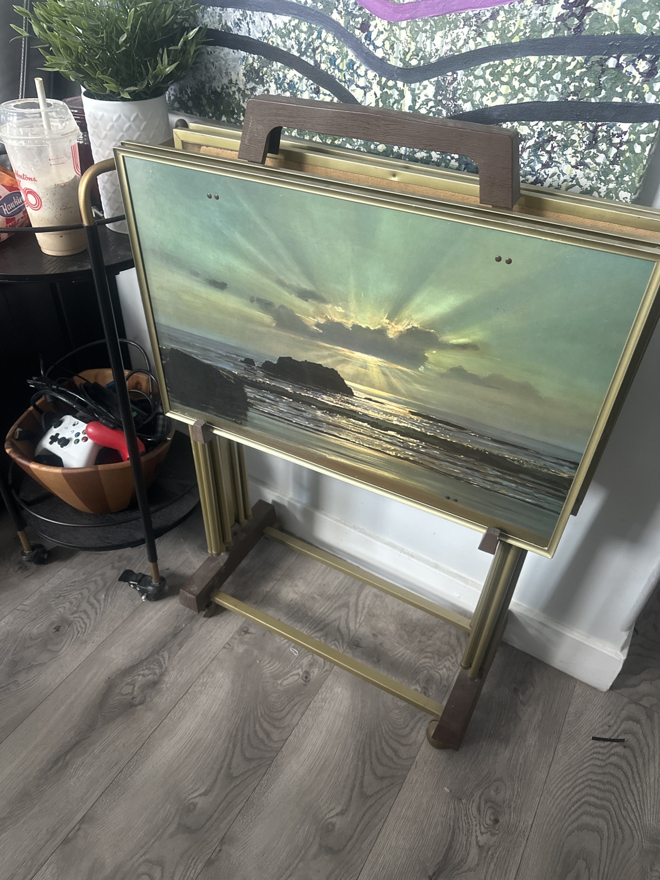Vintage TV trays - photo 2