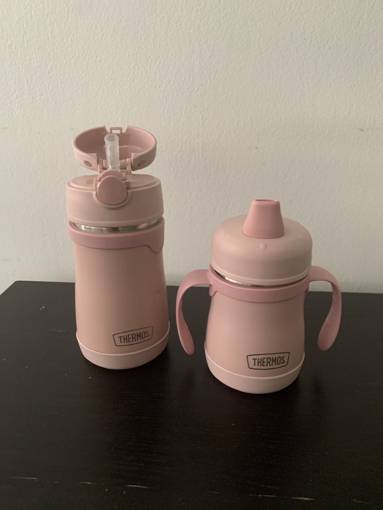Kids thermos water bottle and sippy cup thumbnail