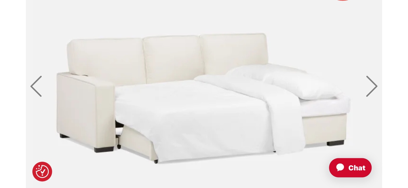 Structube- Sectional sofa-bed with storage - photo 4