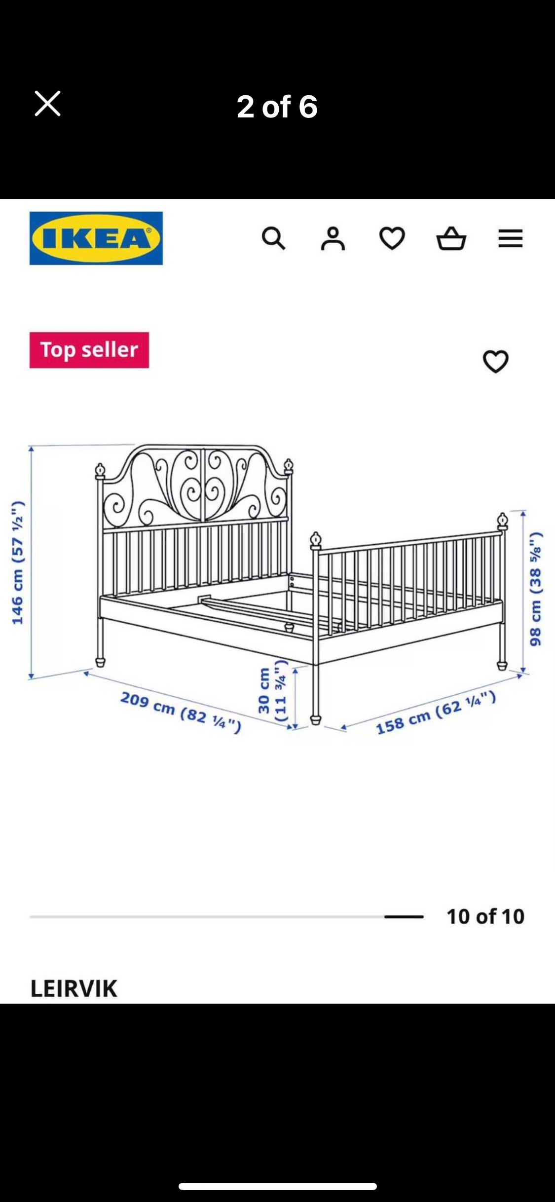IKEA bed - photo 2