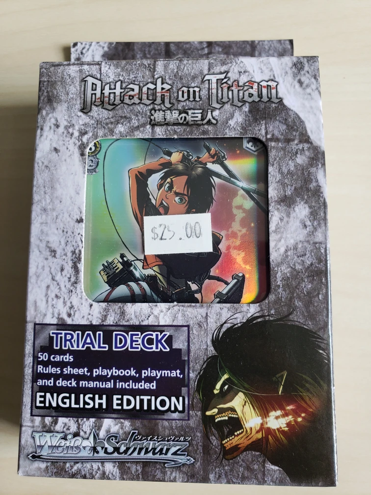 Attack on Titan Trial deck
