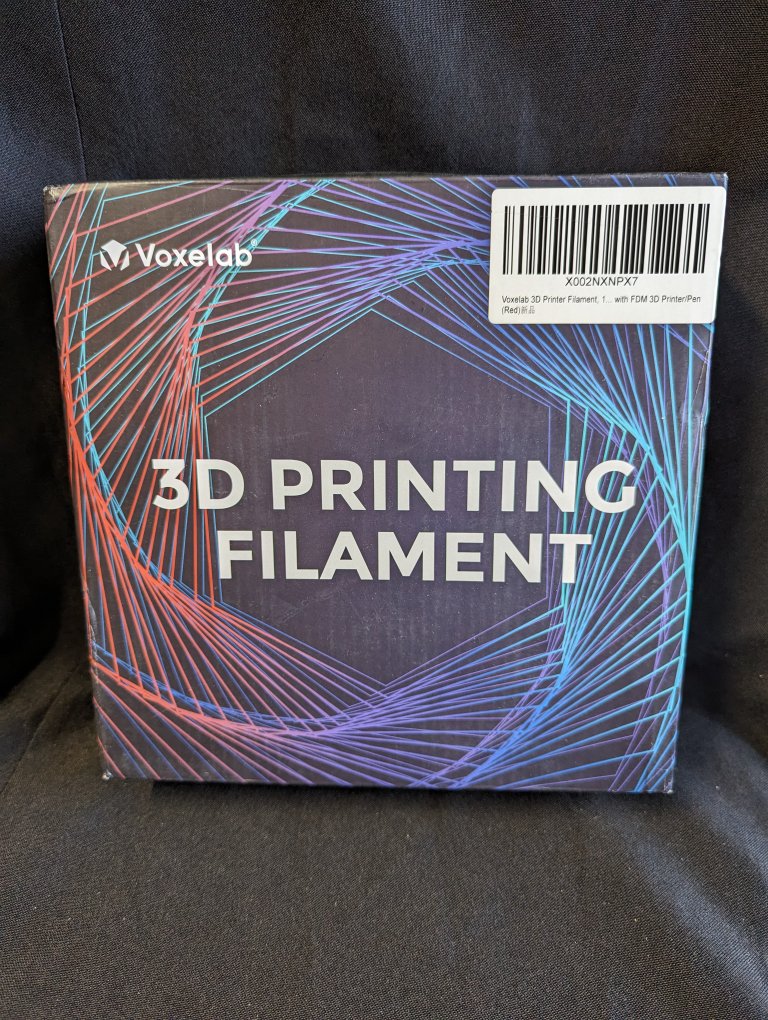 Voxelab 3D printing filament red color thumbnail