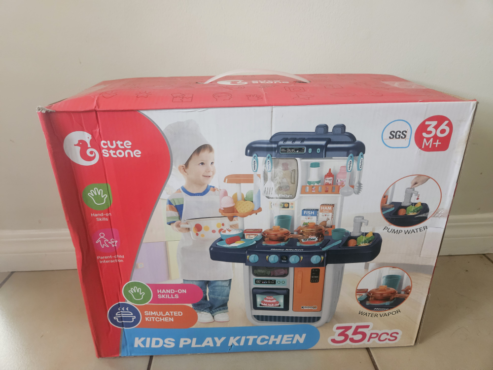play kitchen new in box