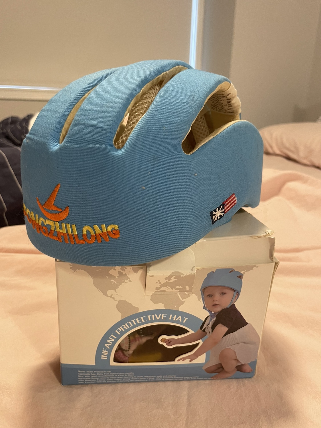 Infant protective hat