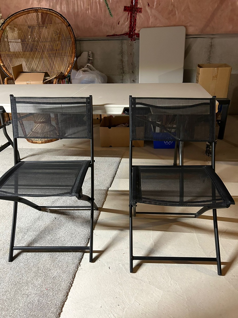Patio Chairs Set of 2