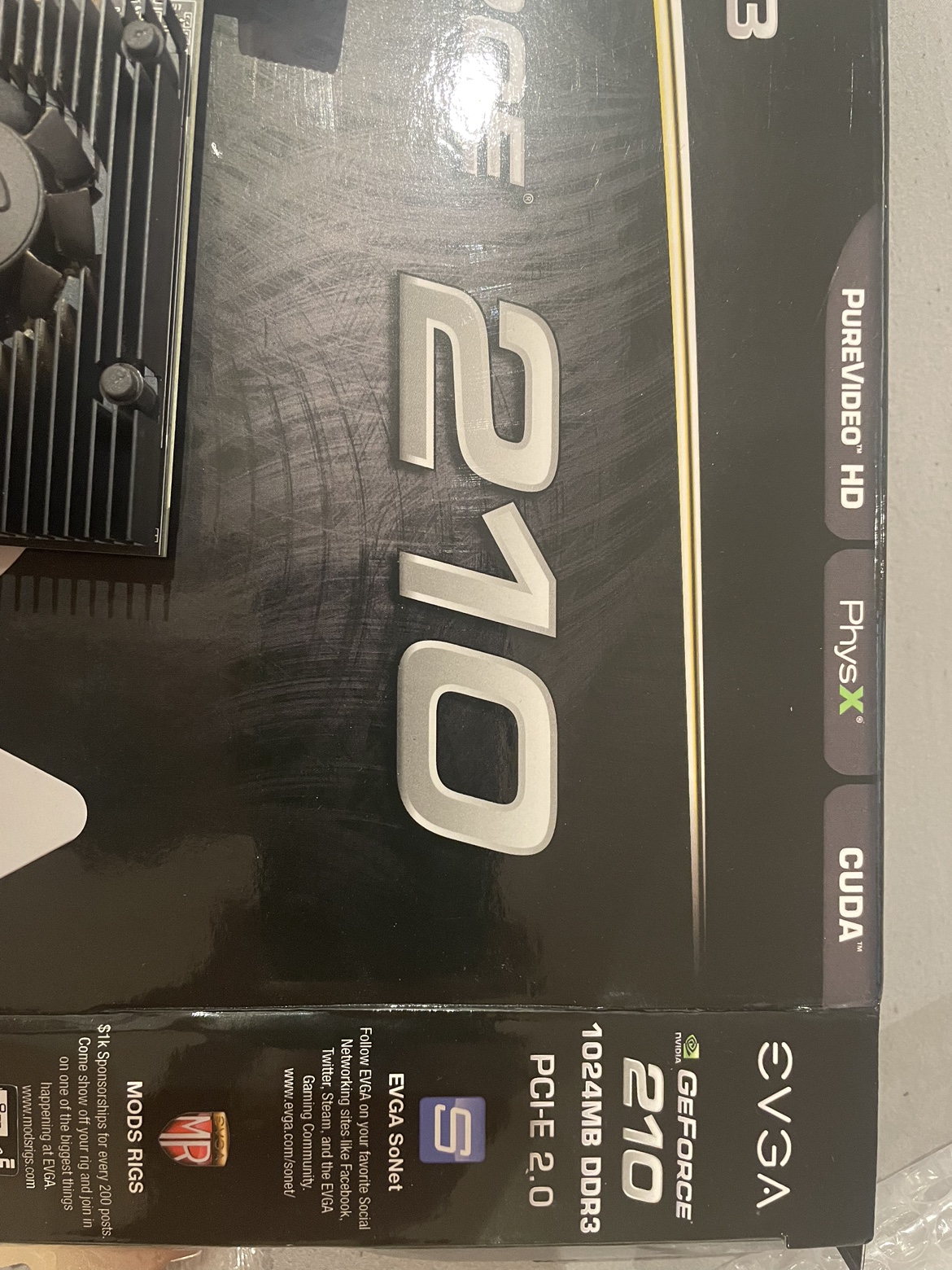 GeForce 210 Passive 1024 MB DDR3 PCI