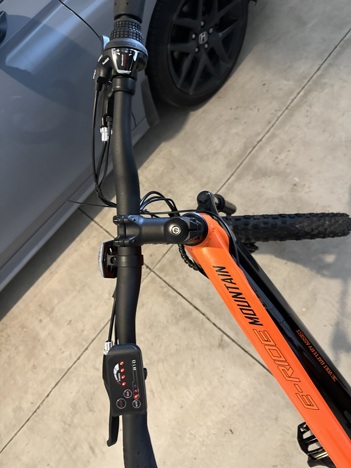 Electric bike image indicator(2)