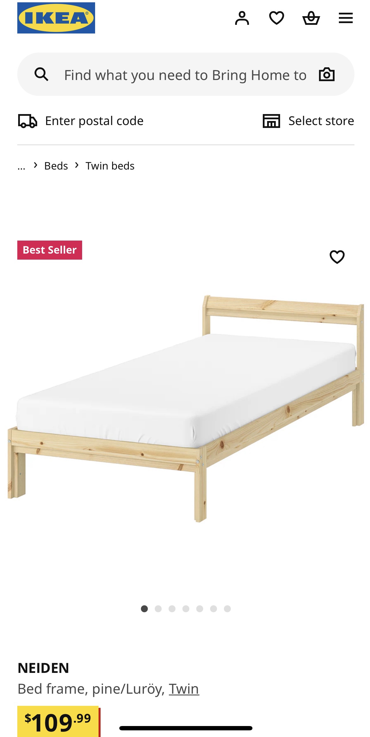 Ikea bed frame