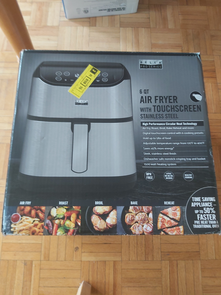 Bella Air Fryer..like new