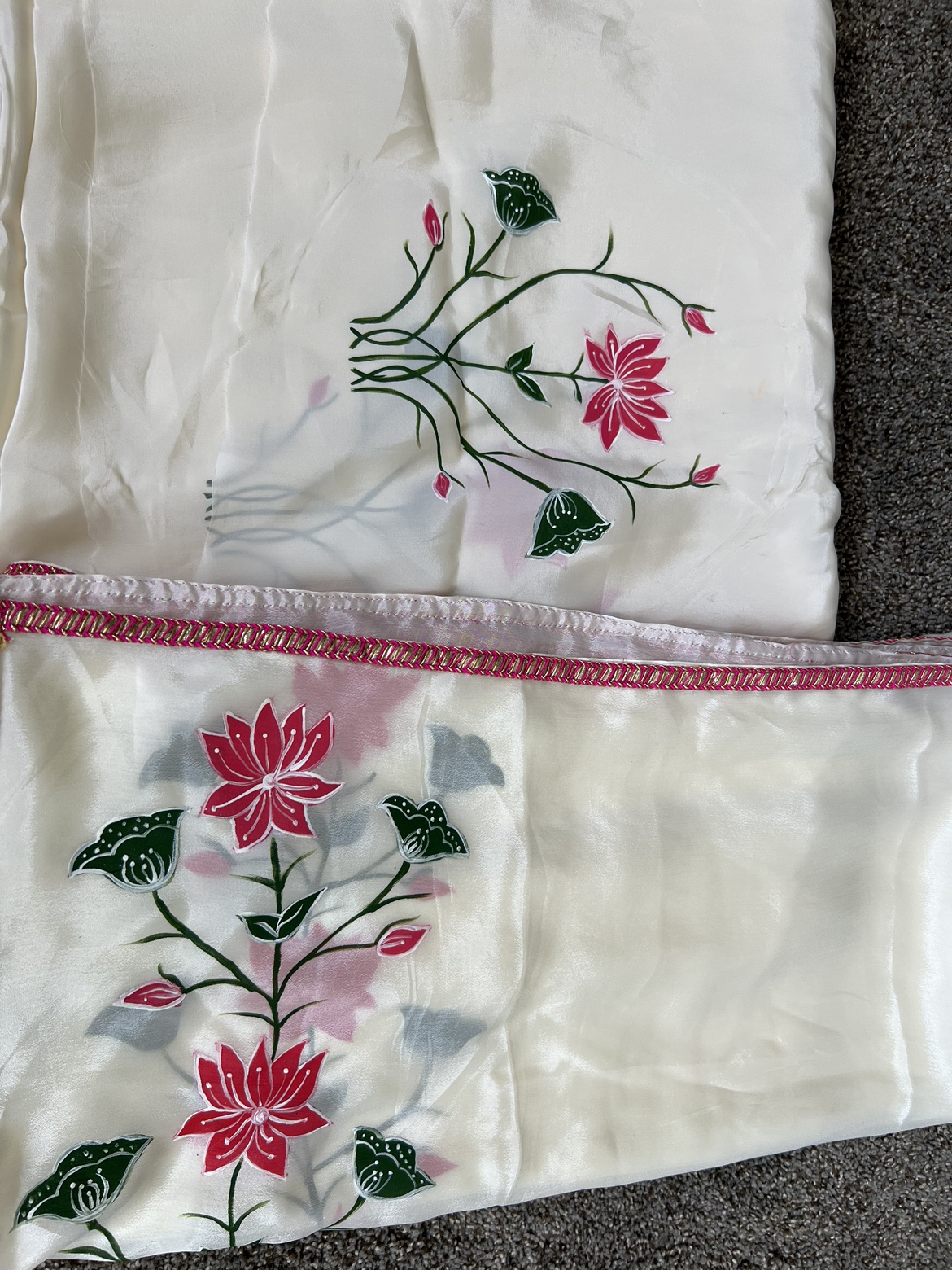 hand-painted suit