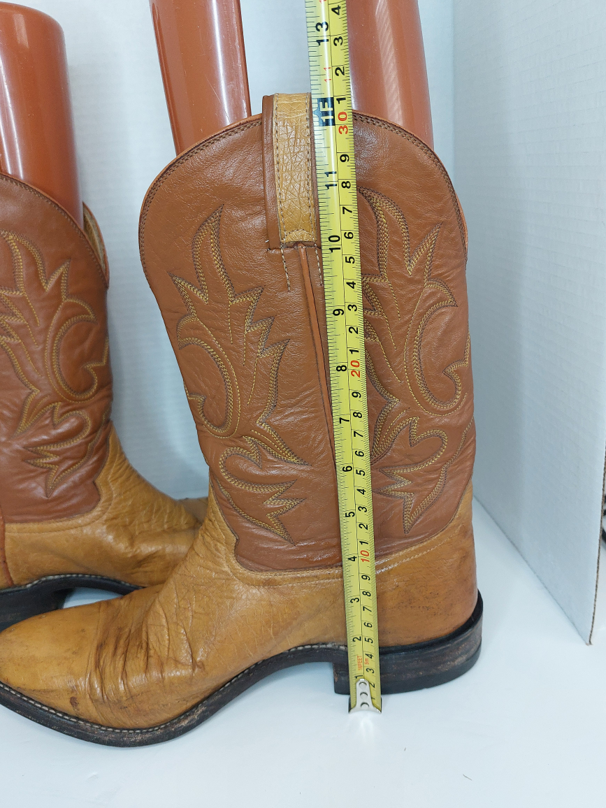 Hondo Leather Mens Cowboy Boots - photo 4