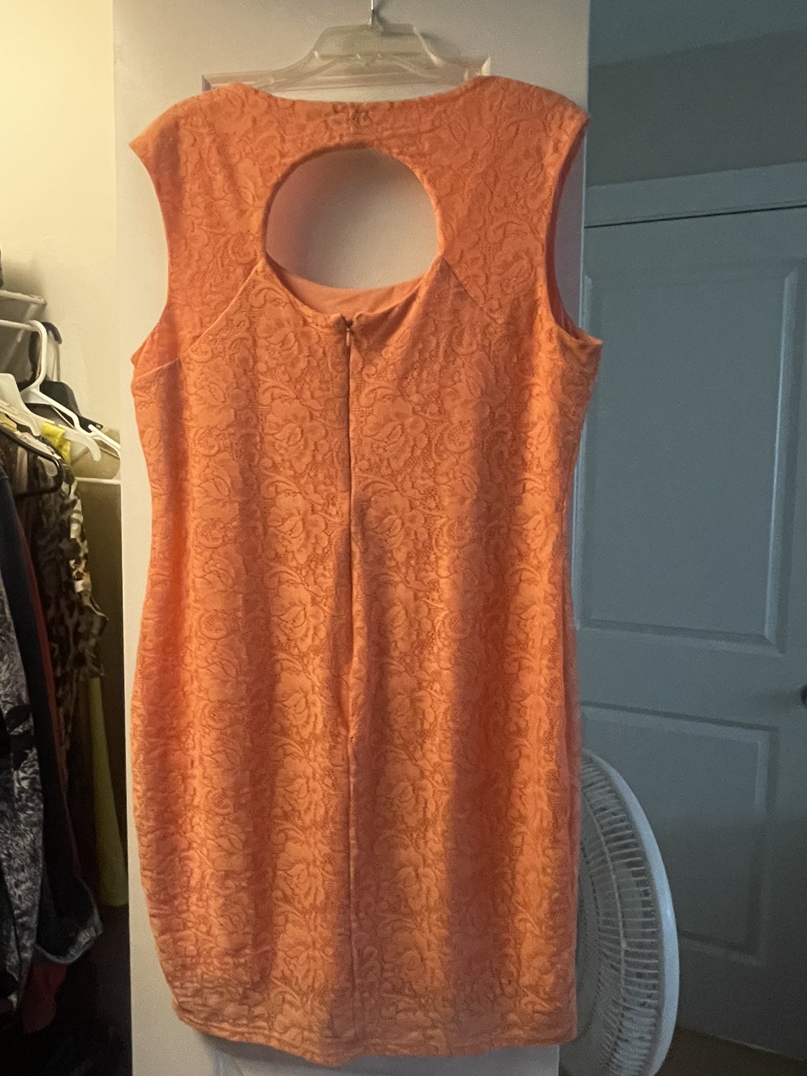 Peach color beautiful dress - photo 2